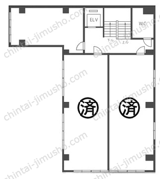 松井ビルの間取図
