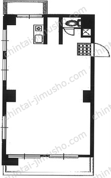 サカエ御苑マンション3階の間取図