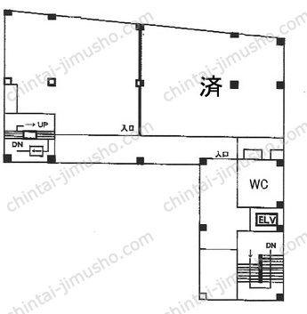 見真ビルの間取図