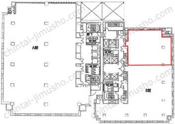 新横浜TECHビル B館の間取図