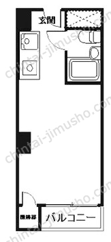 シャルマン築地明石町の間取図