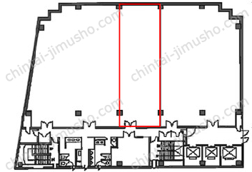 オーク桜木町ビル10階の間取図