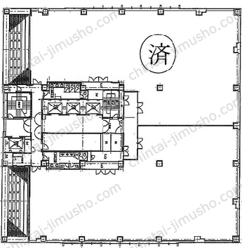恵比寿ビジネスタワー／ビジネスエアポート恵比寿の間取図
