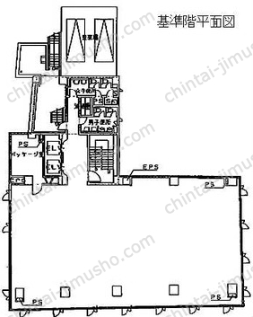 ECS第35ビル9階の間取図