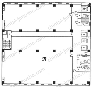 渋谷道玄坂東急ビルの間取図