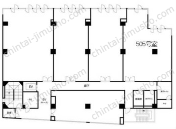目黒西口マンション2号館の間取図