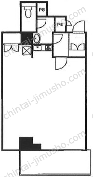 藤和半蔵門コープ9階の間取図