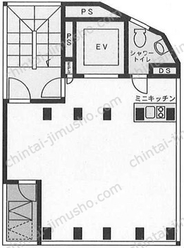 FJB南青山ビル5階の間取図