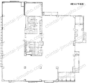 青山小原ビル4階の間取図