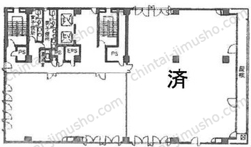 新横浜センタービルの間取図