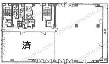 新横浜センタービルの間取図