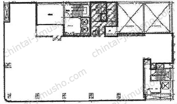 HF横浜山下ビルディング4階の間取図