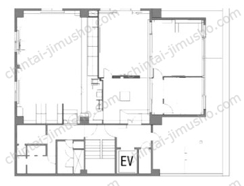 小川ビル6階の間取図