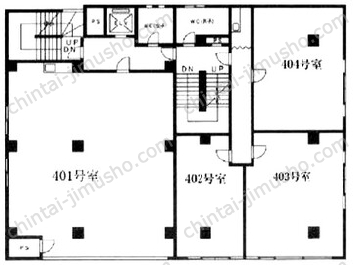 霜ビル1の間取図