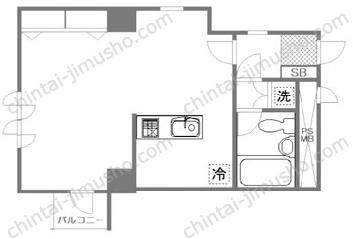 インペリアル六本木／インペリアル六本木フォーラム6階の間取図