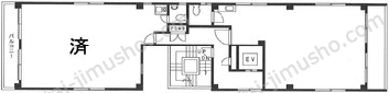 MKビルの間取図