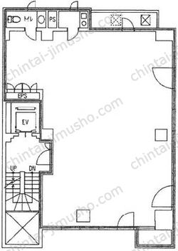 MGB麻布十番4階の間取図