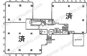 浜松町262ビルの間取図