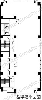 関内董友ビル5階の間取図