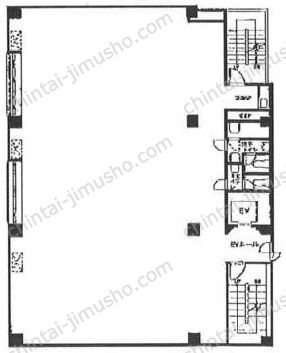 清月堂本店ビルの間取図