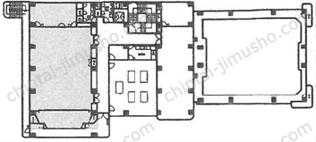 テックスクエアの間取図