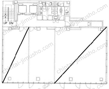クロスオフィス渋谷Medioの間取図