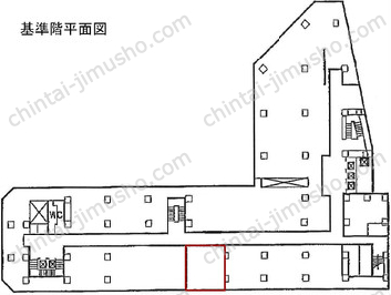 新橋駅前ビル1号館／THE POINT 新橋の間取図