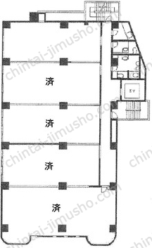 小池ビルの間取図