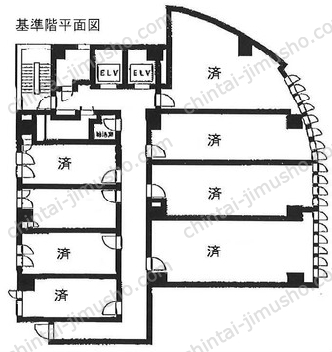 恵比寿ファイブビルの間取図