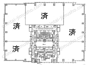 横浜ブルーアベニューの間取図