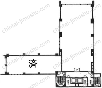 リアライズ岩本町ビルの間取図