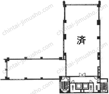 リアライズ岩本町ビルの間取図