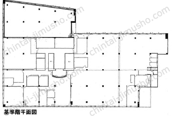 京セラ原宿ビルの間取図