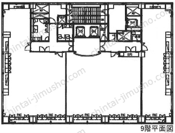 平河町センタービルの間取図