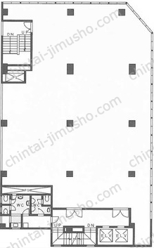 稲村・北辰ビル7階の間取図