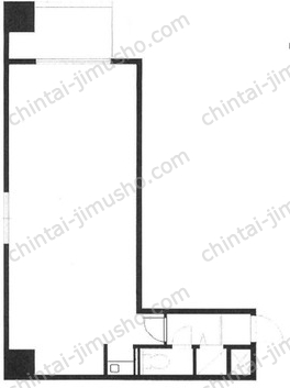 横浜NSビルの間取図
