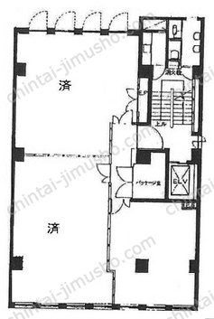 三恵ビルの間取図