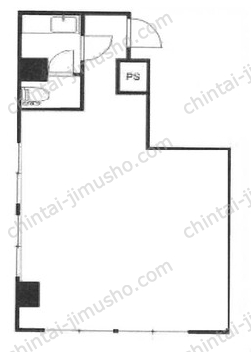 中銀八王子マンシオン2階の間取図