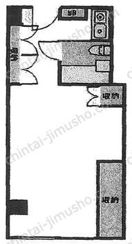 ニューステイトメナーの間取図