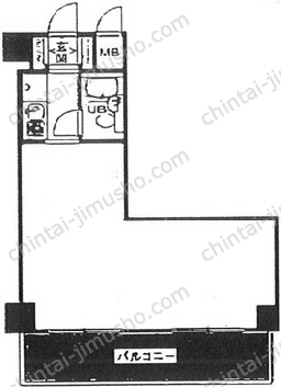 東陽ビルディングの間取図
