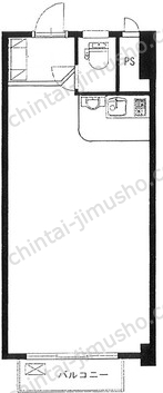 カーサ九段5階の間取図