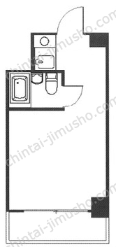 パレドール池袋8階の間取図