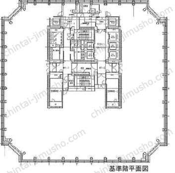 愛宕グリーンヒルズMORIタワーの間取図