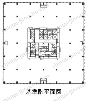 虎ノ門37森ビルの間取図