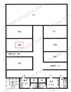 リアライズ岩本町ビルの間取図