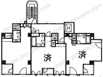 ウィザードの間取図