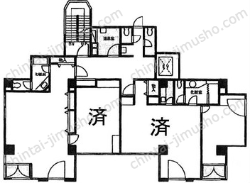 ウィザードの間取図