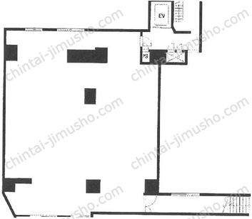 ヴェラハイツ恵比寿東1階の間取図