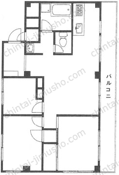 秀和第2北青山レジデンス7階の間取図