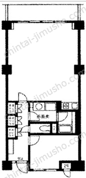 日産研会館2階の間取図